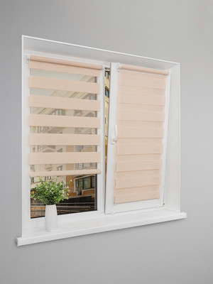 Рулонная штора Lm Decor Грация ДН LB 10-11 43x160 (лен) - 