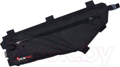 Сумка велосипедная Acepac Zip Frame Bag M / 128209 (черный)