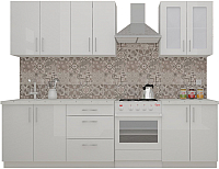 Кухонный гарнитур ВерсоМебель ВерсоЛайн 7-2.1 (белый 001) - 
