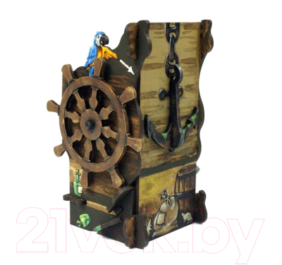 Изображение товара Башня для бросания кубиков Правильные Игры Dice Tower Пиратская / LP 001-109