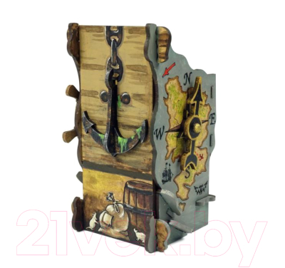 Изображение товара Башня для бросания кубиков Правильные Игры Dice Tower Пиратская / LP 001-109