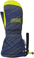 Варежки лыжные Reusch Maxi R-Tex XT Mitten / 4985515 4951 (р-р 2, Dress Blue/Lime) - 