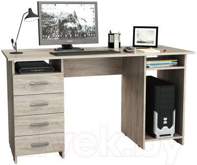 

Компьютерный стол MFMaster, Милан-6 (0120) / МСТ-СДМ-06-ДС-03