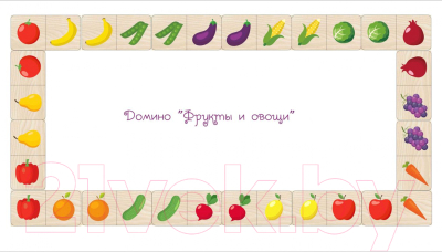 Развивающая игра Paremo Овощи-фрукты / PE120-26