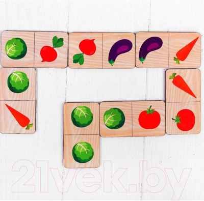 Развивающая игра Paremo Овощи-фрукты / PE120-26