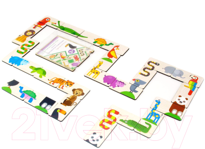 Развивающая игра Paremo Тропические животные / PE120-28