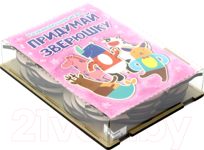 Развивающая игрушка Paremo Собери зверюшку / PE120-17