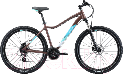 Велосипед Welt Cycle Edelweiss 2.0 HD 27 2020 (S, Matt Bronze/Light Blue)