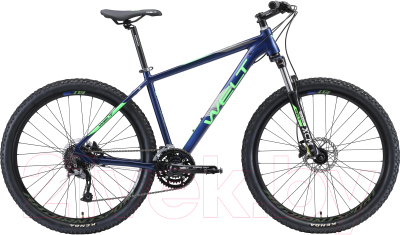 Велосипед Welt Cycle Rockfall 4.0 27 2020 (M, Blue/Green)