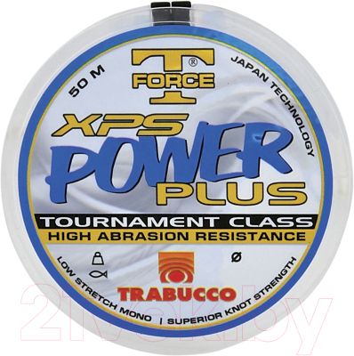 Леска монофильная Trabucco T-Force Xps Power Plus 0.10мм 50м / 053-83-100