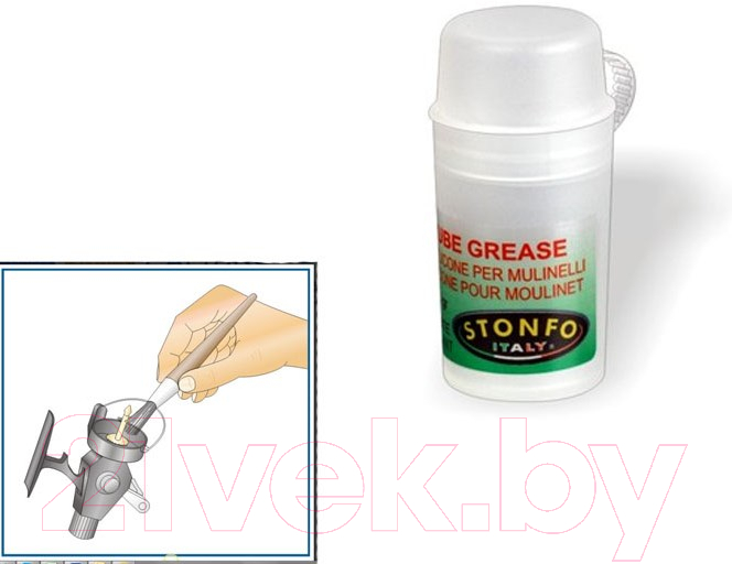 Смазка для катушек рыболовных Stonfo Lube Grease 554 (15г) — фото 2