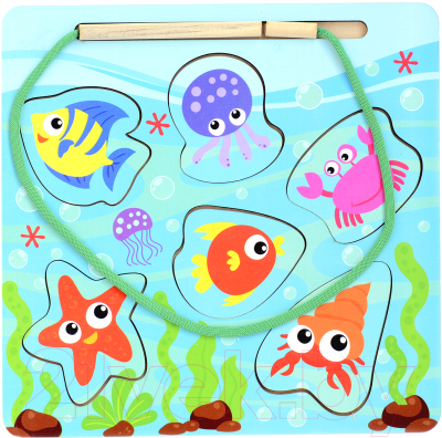 

Развивающая игрушка Paremo, Вкладыш. Веселая рыбалка / PE720-157