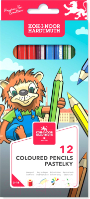 

Набор цветных карандашей Koh-i-Noor, Ассорти, Lion / 3552012034