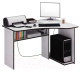 Компьютерный стол MFMaster Триан-1 правый / МСТ-УСТ-01-БТ-16-ПР (белый) - 
