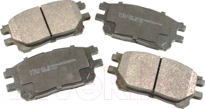 

Тормозные колодки Stellox, 1154000BSX