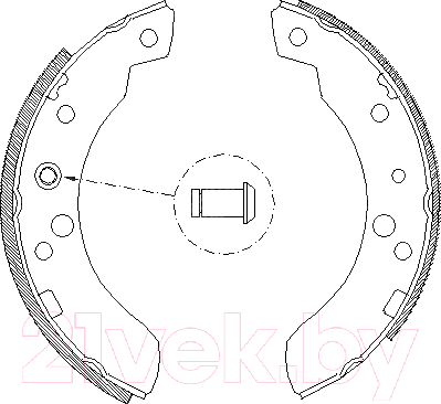 Тормозные колодки Stellox 122100SX