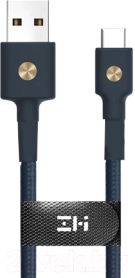 Кабель ZMI AL431 USB-C PP Braided Type-C / ZMKAL431CNBL (2м, синий)