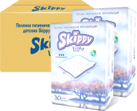 Набор пеленок одноразовых детских Skippy Light впитывающих с суперабсорбентом 60x60 (60шт) - 