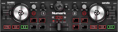 DJ контроллер Numark DJ2GO2 Touch