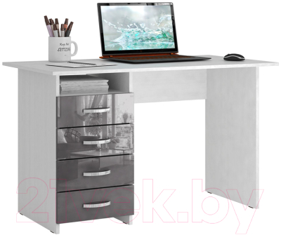 

Письменный стол MFMaster, Милан / МСТ-СДМ-00-БН-ГЛ