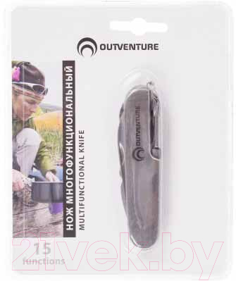 Нож швейцарский Outventure IE6227-02 (серебристый)