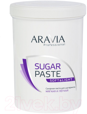 Паста для шугаринга Aravia Professional мягкая и легкая сахарная (1.5кг)