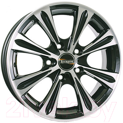 

Литой диск TechLine, 523 15x6" 4x100мм DIA 60.1мм ET 50мм BD