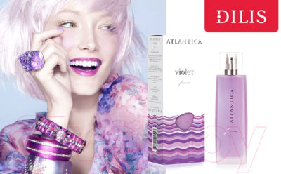 Парфюмерная вода Dilis Parfum Atlantica Femme Violet (100мл)