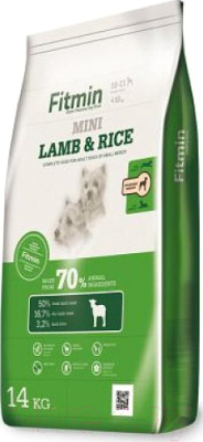 Сухой корм для собак Fitmin Dog Mini Maintenance Lamb & Rice (14кг)