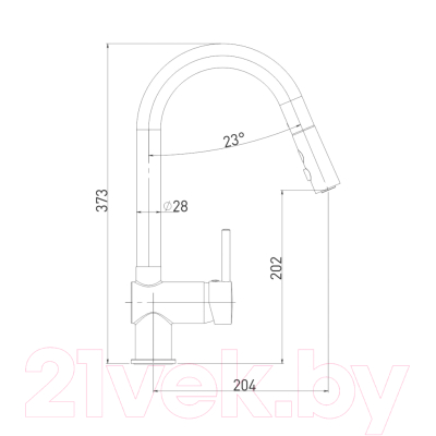 Смеситель Gross Aqua Extra 3140609C