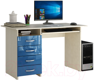 

Компьютерный стол MFMaster, Милан-3 / МСТ-СДМ-03-МИ-ГЛ