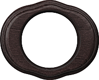 Рамка для выключателей и розеток Werkel WL20-Frame-01 (венге)