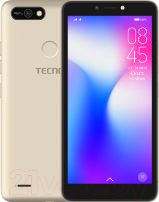 Смартфон Tecno Pop 2F 1/16GB / B1F (золотистый)