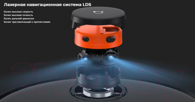 Робот-пылесос Xiaomi Mi Robot Vacuum-Mop P SKV4109GL (черный)