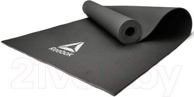 Коврик для йоги и фитнеса Reebok RAYG-11022BK