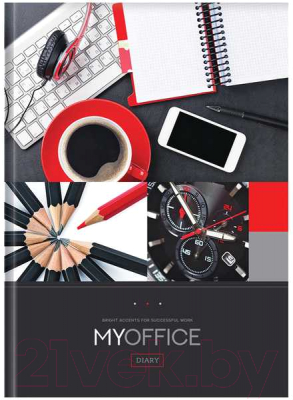 

Блокнот OfficeSpace, My office А4 / ББ4т80ц-28102