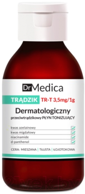 

Лосьон для лица Bielenda, Dr Medica Acne дерматологический анти акне тонизирующий