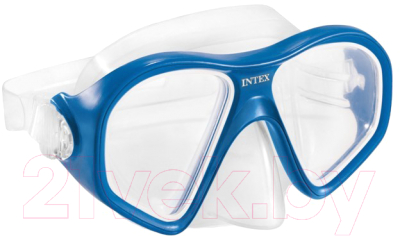 Маска для плавания Intex Reef Rider Masks / 55977 (синий)