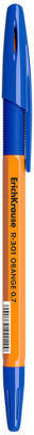 Ручка шариковая Erich Krause R-301 Orange Stick and Grip / 39531
