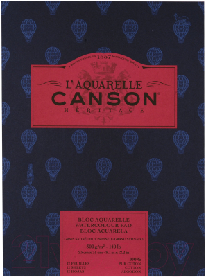 

Набор бумаги для рисования Canson, Heritage / 100720018