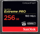 Миниатюра изображения товара Карта памяти SanDisk Extreme Pro CompactFlash 256GB (SDCFXPS-256G-X46)