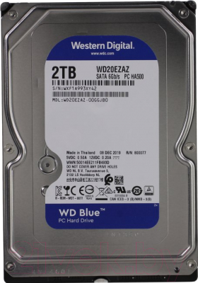 Жесткий диск Western Digital Blue 2TB (WD20EZAZ)