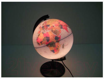 Глобус Глобусный мир Физико-политический рельефный / 10195 (25см)