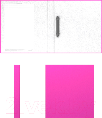 Папка-регистратор Erich Krause Neon / 39059 (розовый)