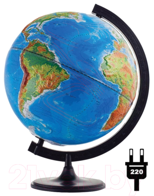 Глобус Глобусный мир Физико-политический рельефный / 10202 (32см)