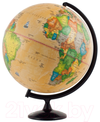 Глобус Глобусный мир Политический Ретро Александр / 10326 (42см)