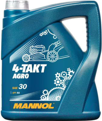 Моторное масло Mannol 4-Takt Agro SAE 30 / MN7203-4 (4л)