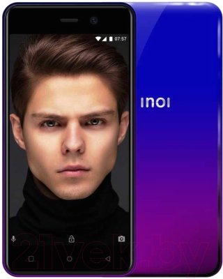 Смартфон Inoi 2 Lite 2019 4GB (фиолетовый/синий)