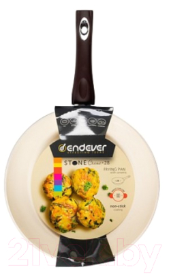 Сковорода Endever Stone Creme 28