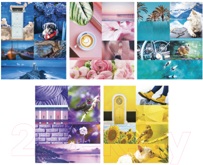 

Тетрадь ArtSpace, Стиль. Colourful Collage / Т96к_26725